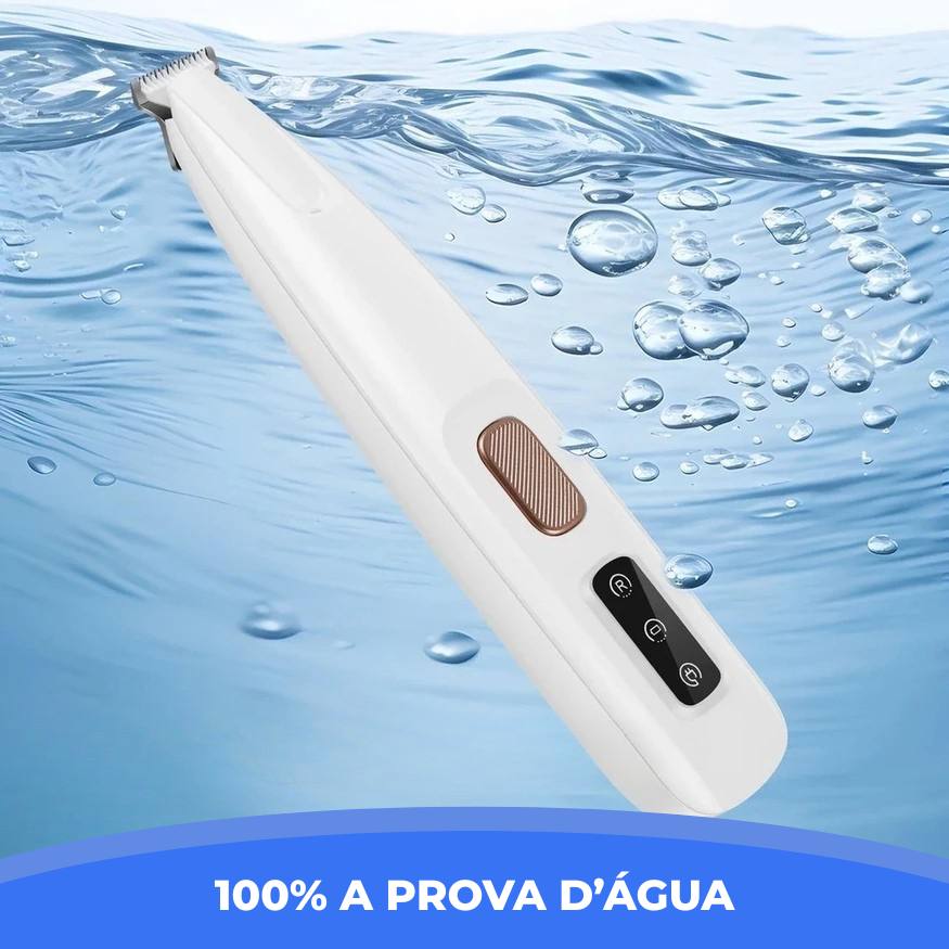 Aparador de Pelos para Pets com Lâmina de Cerâmica Petzu
