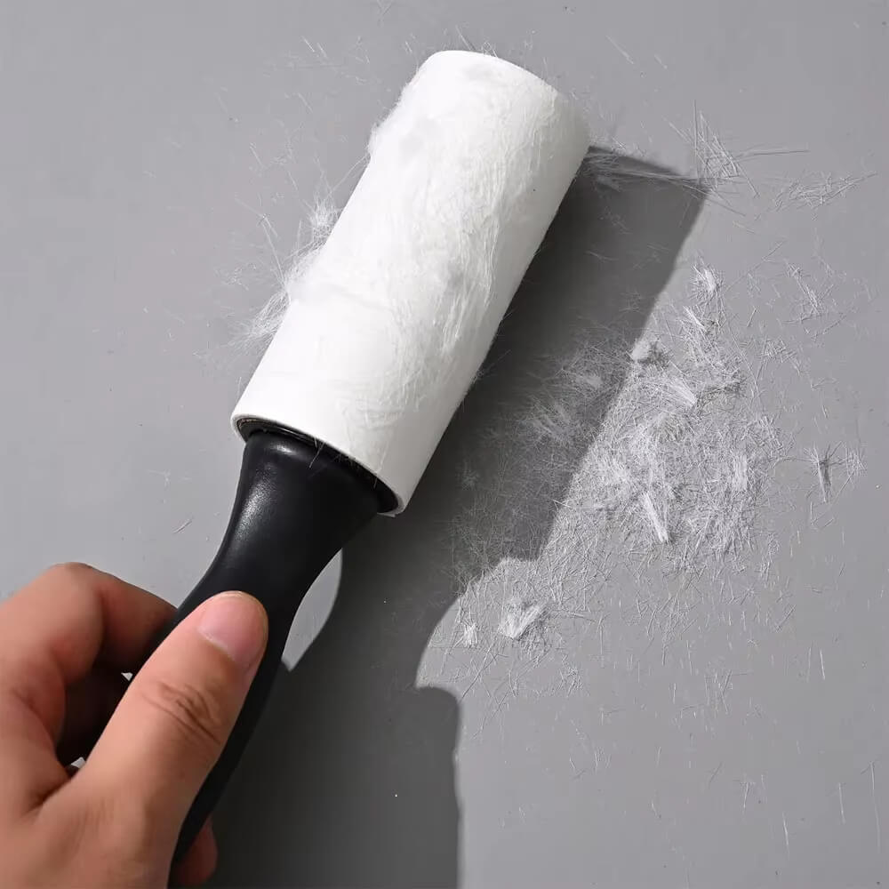 Rolo Adesivo Tira Pelos – Limpeza prática para roupas e estofados