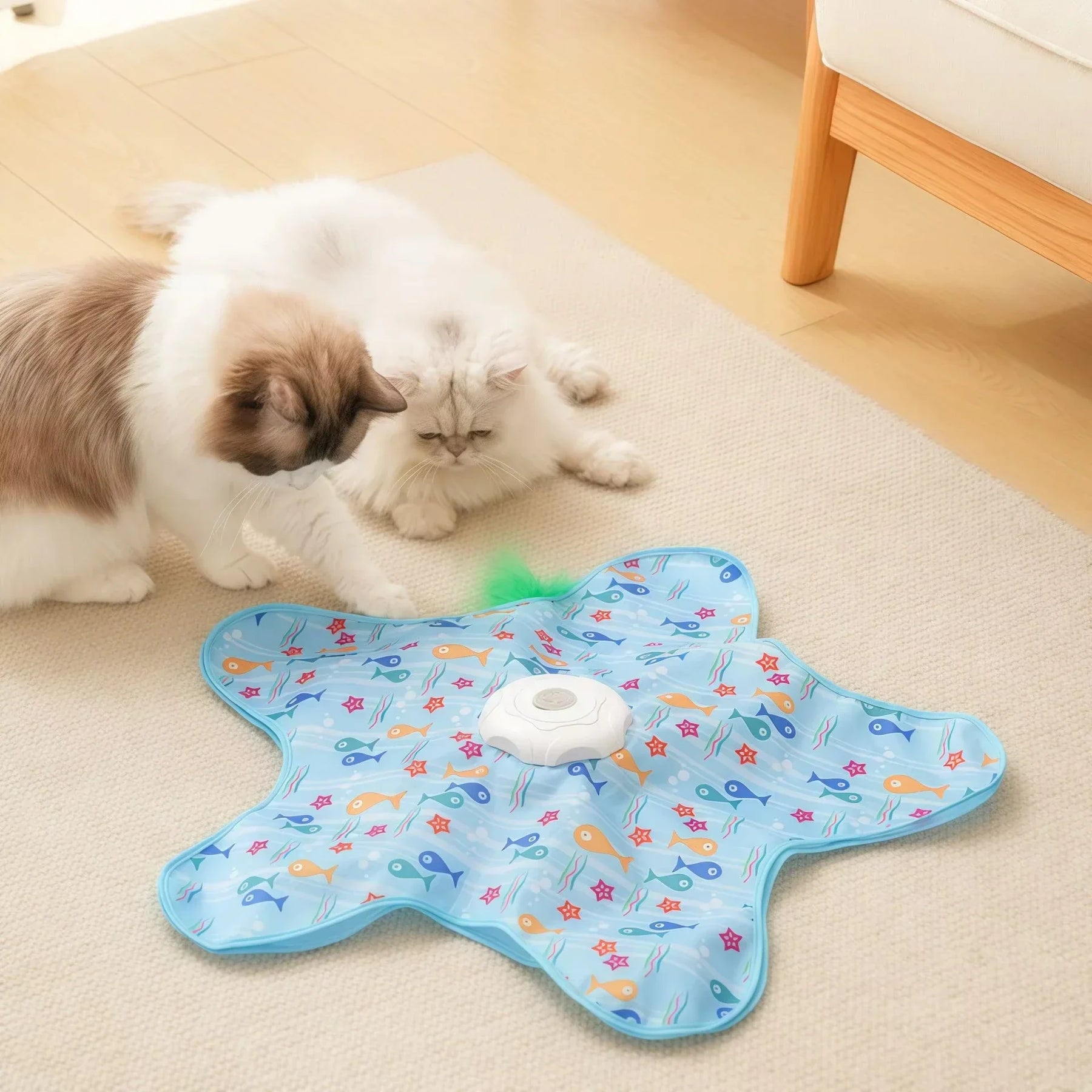 Brinquedo Pet Interativo Recarregável para Gatos – Lupzy™ | Estímulo Mental e Diversão Sem Fim