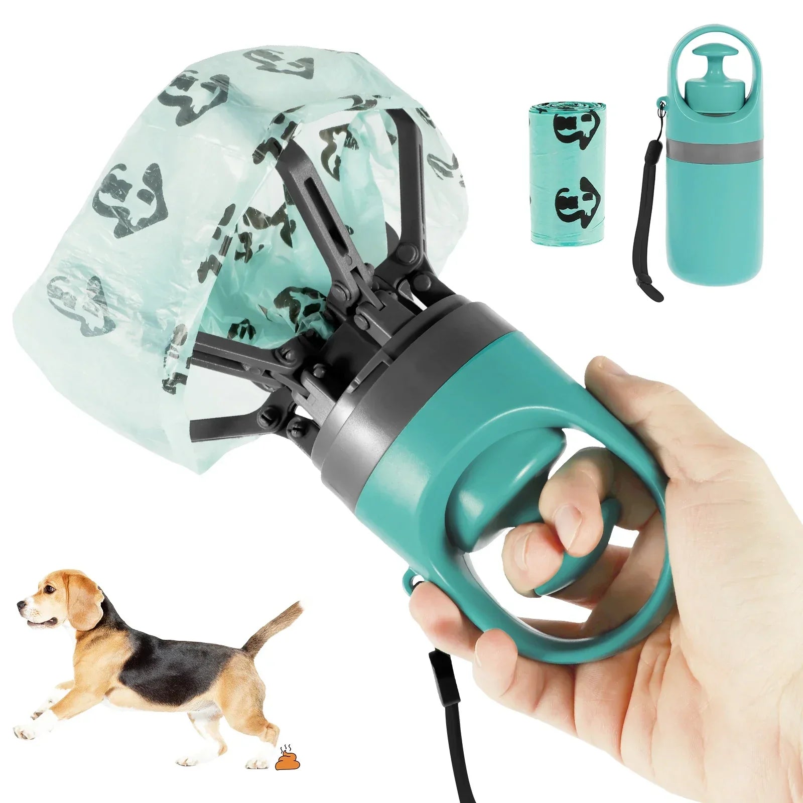 Recolhedor de Fezes Pet Higiênico e Prático para Passeios – Duty™ | Limpeza Sem Sujar as Mãos