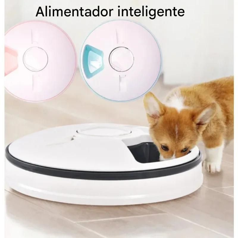 Alimentador Automático Para Cães E Gatos Com Temporizador - FC©