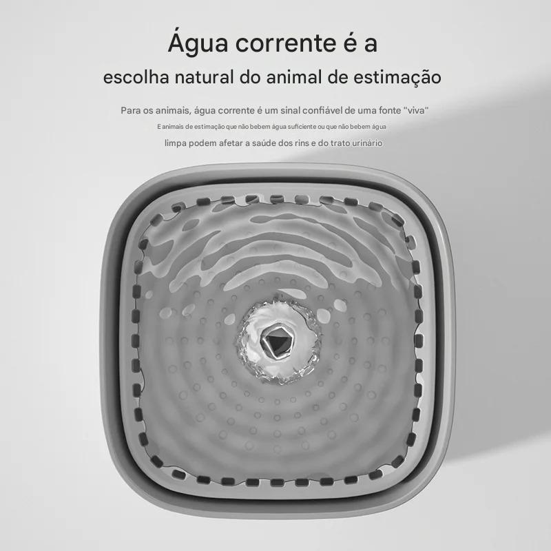 Bebedouro Automático Para Gatos 3L Silencioso Com Filtro USB - FC©