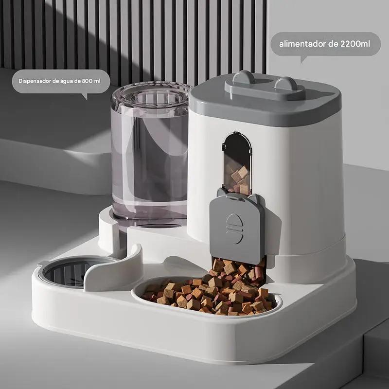 Comedouro Automático e Bebedouro 2 Em 1 DuoFeed AquaPet - FC©