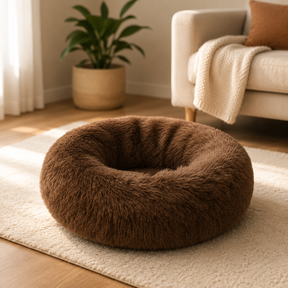 Cama Anti Ansiedade Ninho Materno™ - O Conforto do Colo da Mãe, para Acalmar seu Pet