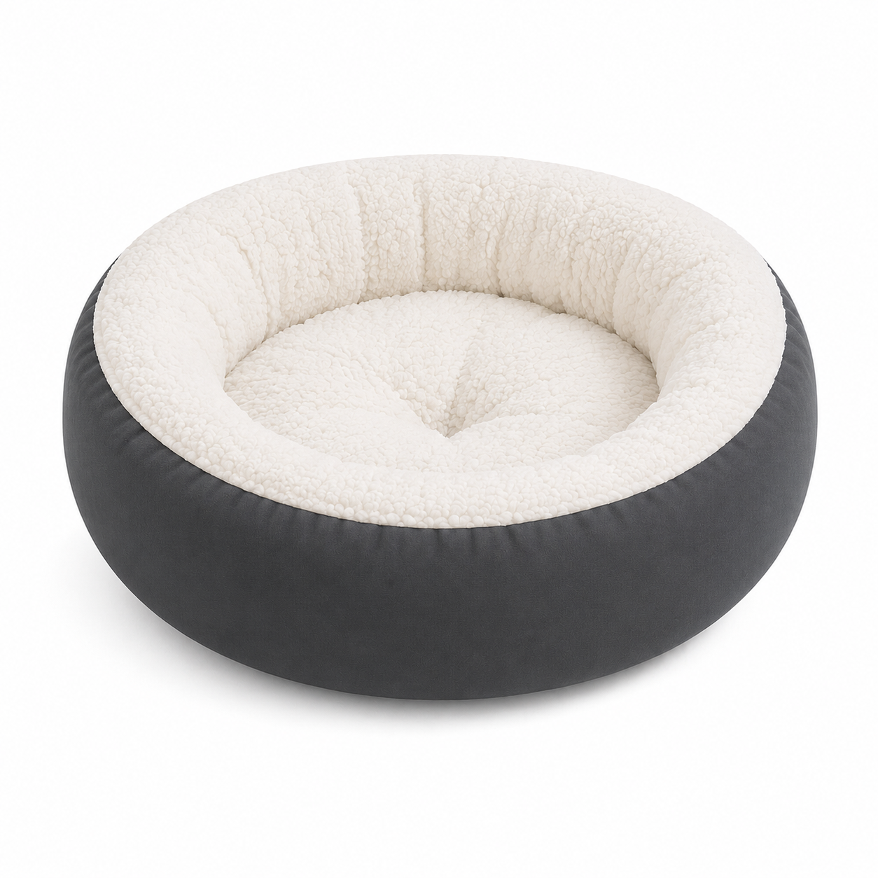 Cama Sherpa Ninho Quentinho™ - Conforto Irresistível Para Dias Frios e Soninhos Tranquilos