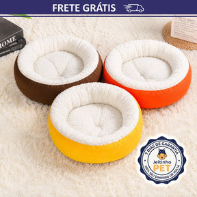 Cama Sherpa Ninho Quentinho™ - Conforto Irresistível Para Dias Frios e Soninhos Tranquilos