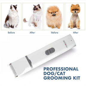 Máquina de Tosa 4 em 1 Profissional para Pets – Silenciosa, Bivolt e Recarregável | ForPatas