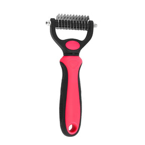 Pente Removedor de Pelos Duplo para Cães e Gatos – Woofline™