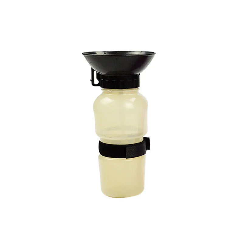 Garrafa Portátil Copinho Pet 500ml para Passeios e Viagens – Lupzy™ | Hidratação Fácil Sem Vazamentos