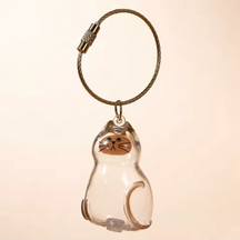 Chaveiro de Acrílico para Pelos de Gatos
