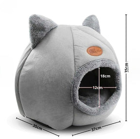 Cama Anti Ansiedade Toca do Miau™ - Perfeita para Aquecer e Proteger seu Pet