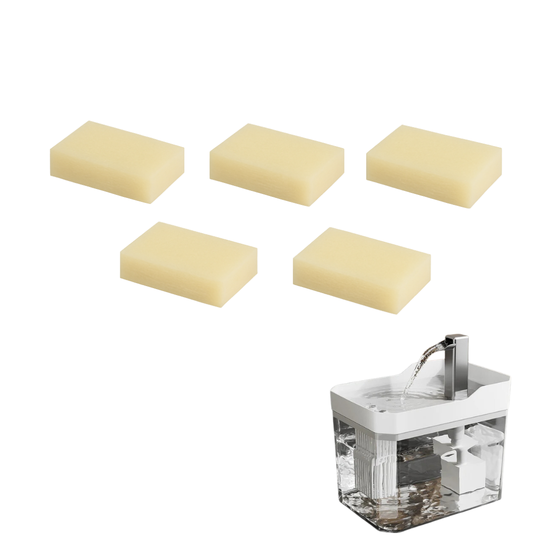 Filtros Refil para Bebedouro com Fonte Automática (5 Unidades)