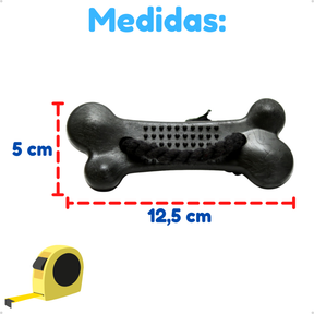 Kit Mordedor Resistente com Pneu, Osso e Bola Cravo para Cães – Lupzy™