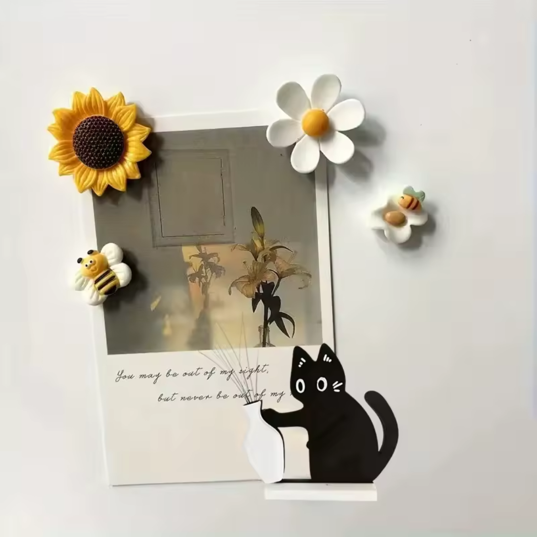 Decoração Gatinho com Porta Bigodes