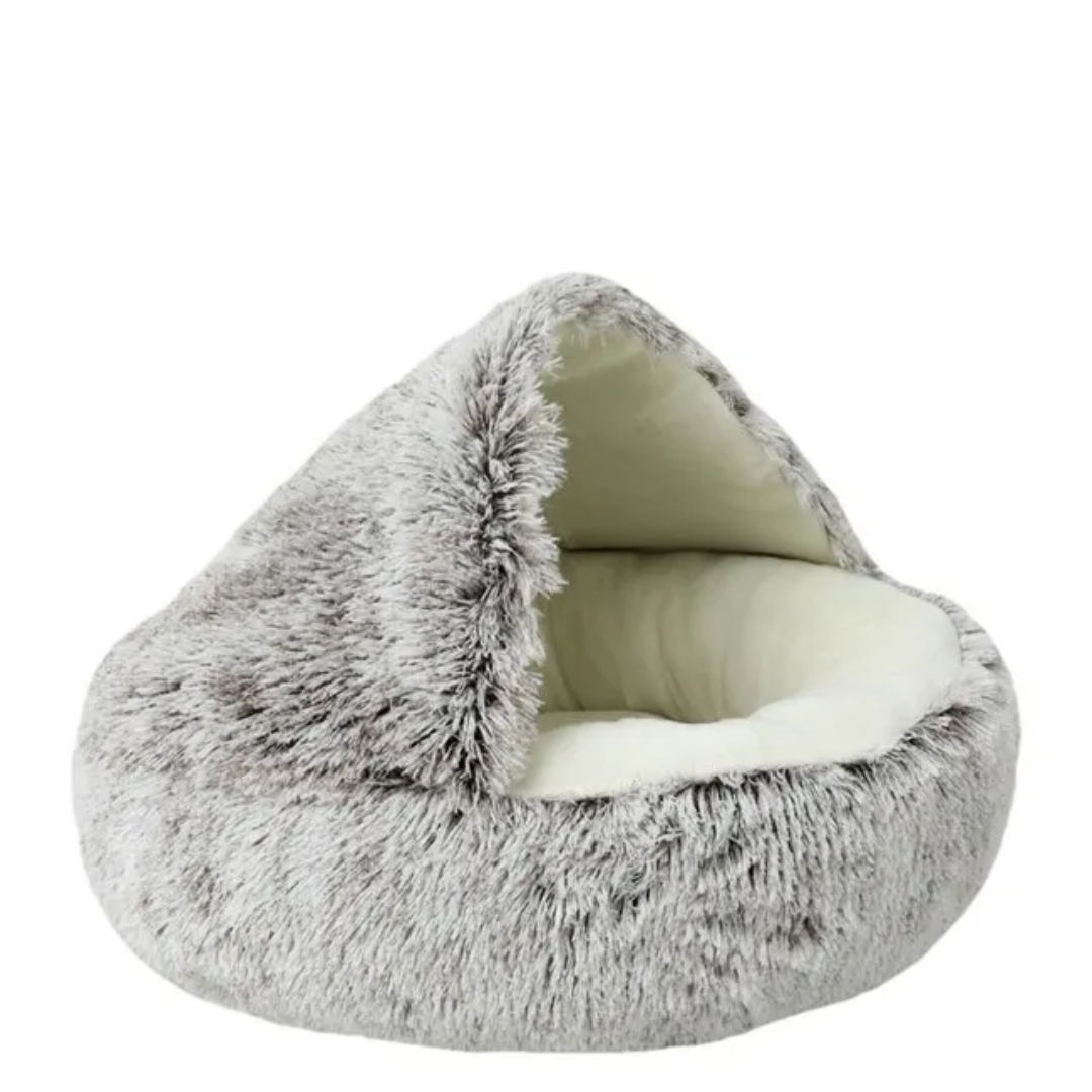 Cama Peludinha de Inverno para Gatos