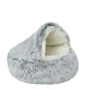 Cama Peludinha de Inverno para Gatos