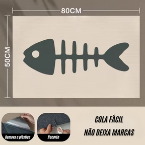 Carpete Adesivo (com Estampa) para Unha de Gatos