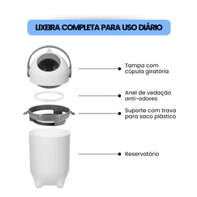 Lixeira Antiodor para Descarte de Sujeiras
