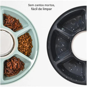 Alimentador Automático Para Cães E Gatos Com Temporizador -  FC©
