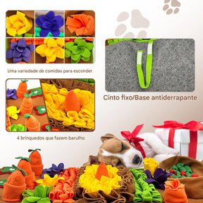 Tapete Farejador Para Cães - Alimentação Lenta - FC©
