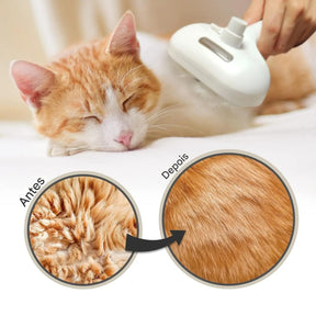 Escova Vaporizadora Para Pets - FC©