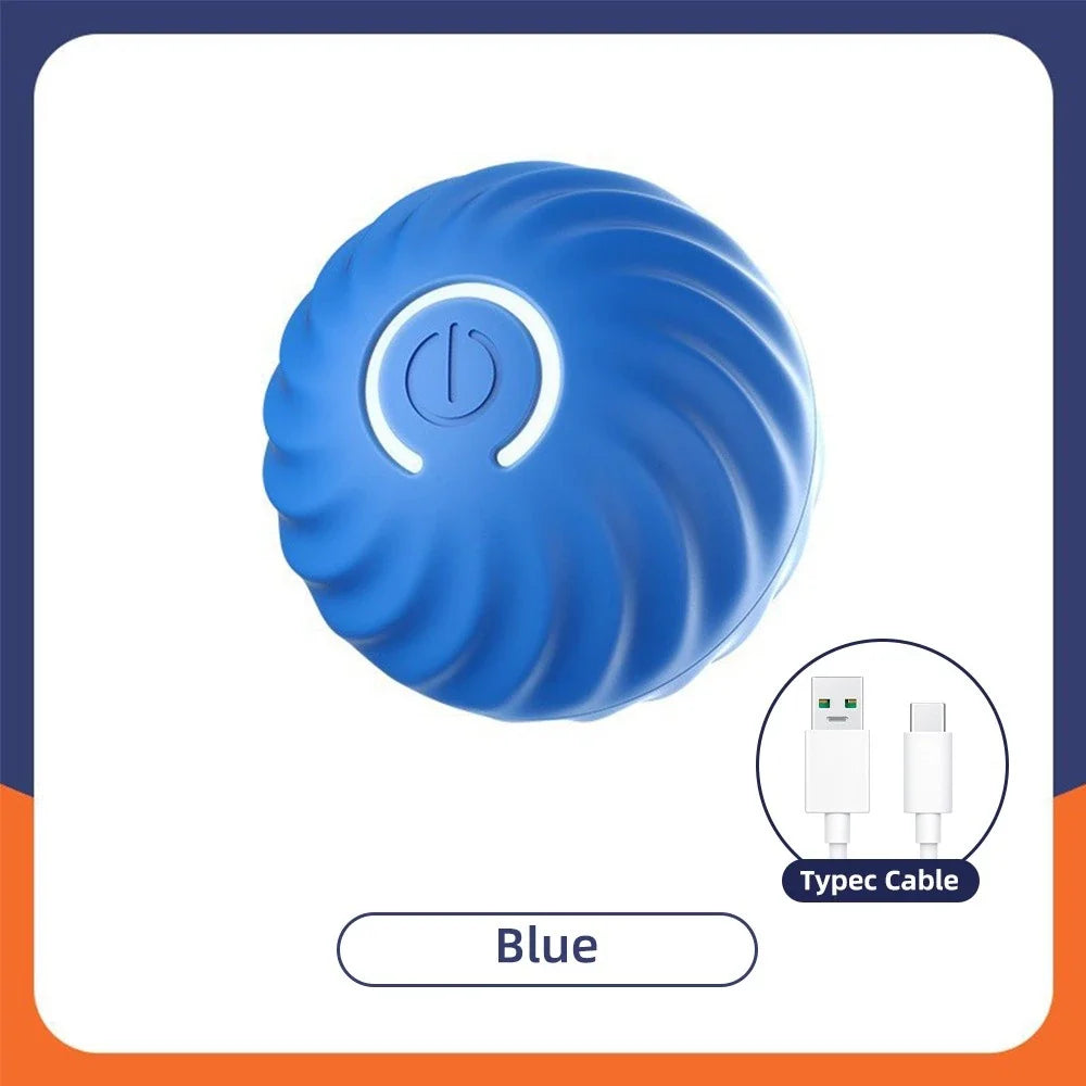 Bola Eletrônica Interativa Móvel USB para Pets – Lupzy™ | Diversão Inteligente e Anti-Tédio