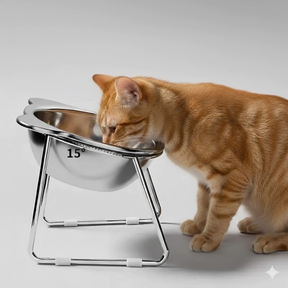Tigela Ergonômica com Orelhinhas para Gatos